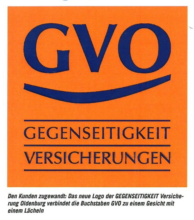 GVO Versicherung -  Neues Logo Gegenseitigkeit